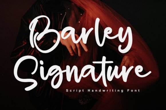 Barley Signature: A Handwritten Font for Crafting with Clarity