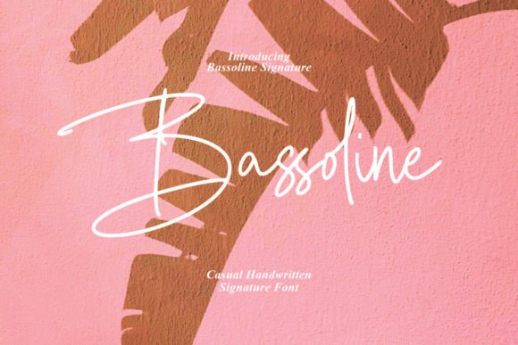 Bassoline Font: A Script Amp Typeface That Elevates Your Campaign Design