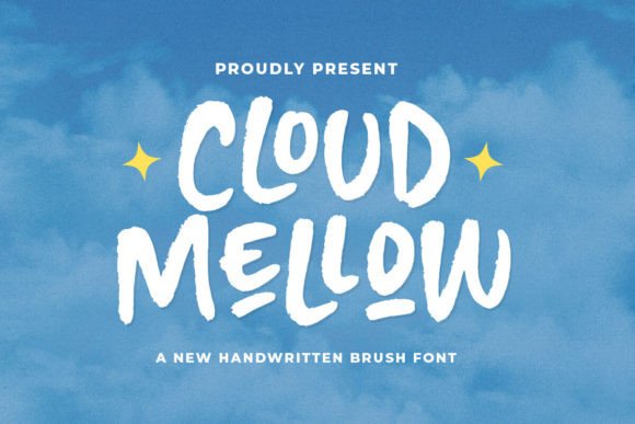 Cloud Mellow: A Playful Font for Crafty Creations