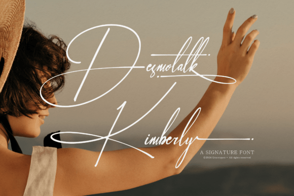 Desmotalk Kimberly: A Handwritten Typeface for Digital Branding