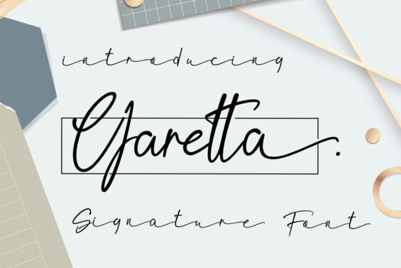 Garetta: A Premium Typeface for Real-World Branding