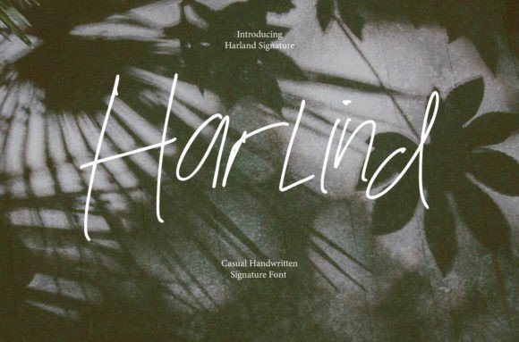 Harlind Font: A Signature Style for Editorial Design