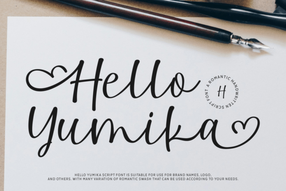 Hello Yumika: A Handwritten Typeface for Thoughtful Typography