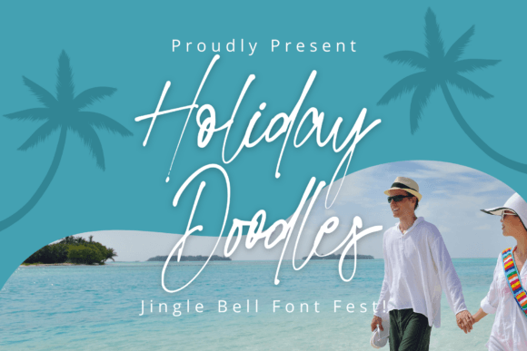 Holiday Doodles: A Festive Script Font for Creative Makers
