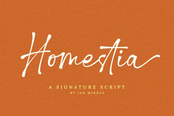 Homestia Font: A Designer’s Go-To Script for Elegant Branding