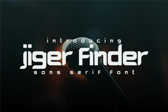 Jiger Finder: A Dynamic Typeface for Creative Makers