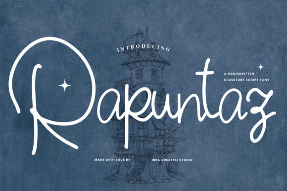 Rapuntaz: A Signature Script Font That Elevates Brand Identity