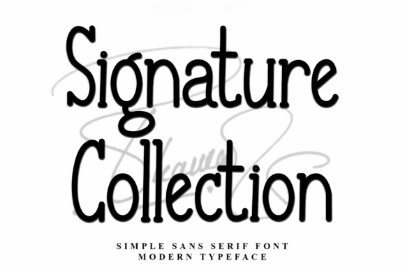 Signature Collection: A Festive Font for Business Branding