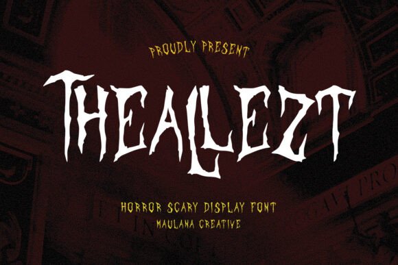Theallezt: A Premium Blackletter Font for Editorial Design