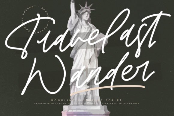 Travelast Wander: A Script Font That Elevates Your Campaign’s Message